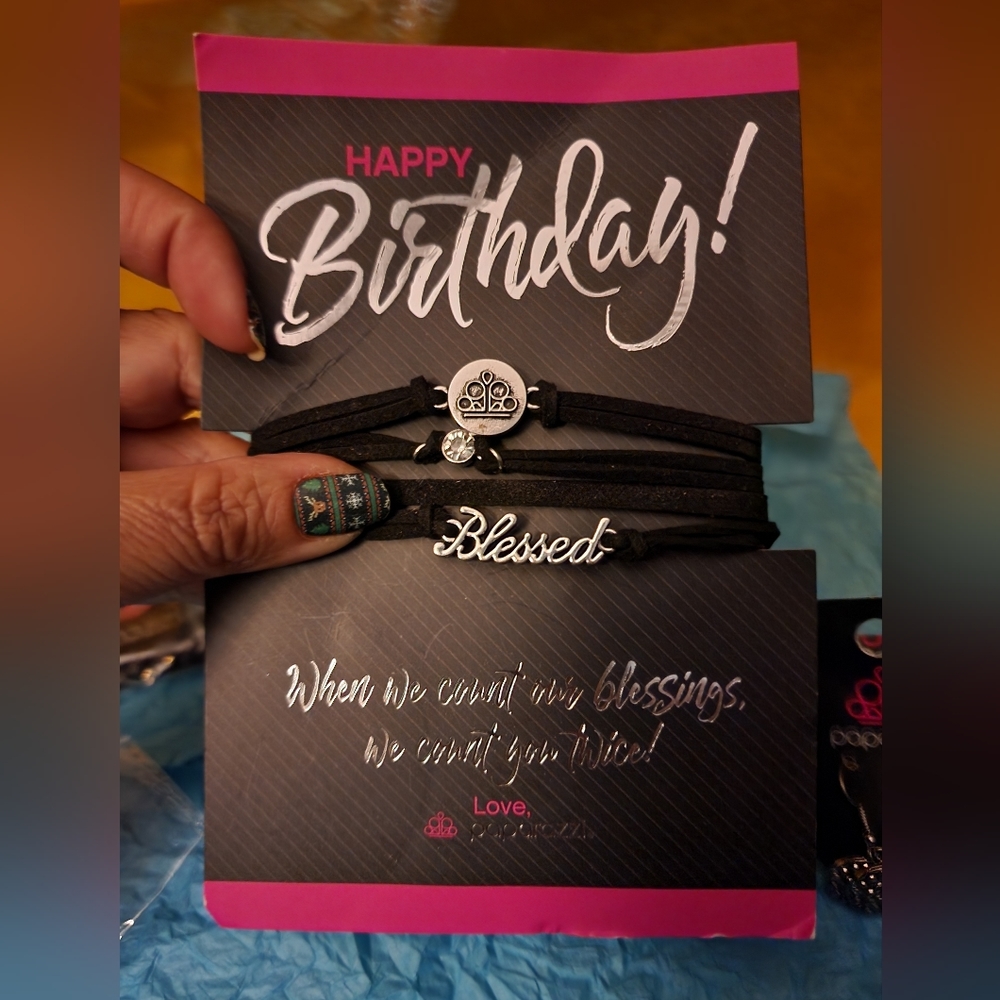 Happy Birthday! Card Paparazzi bracelet